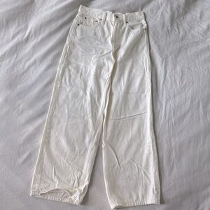 Uniqlo : C collection wide straight jeans